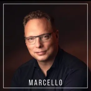 Portret van Marcello, cast van Ruth