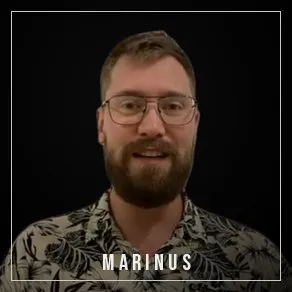 Portret van Marinus, cast van Ruth