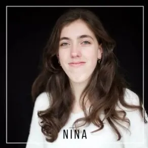 Portret van Nina, cast van Ruth